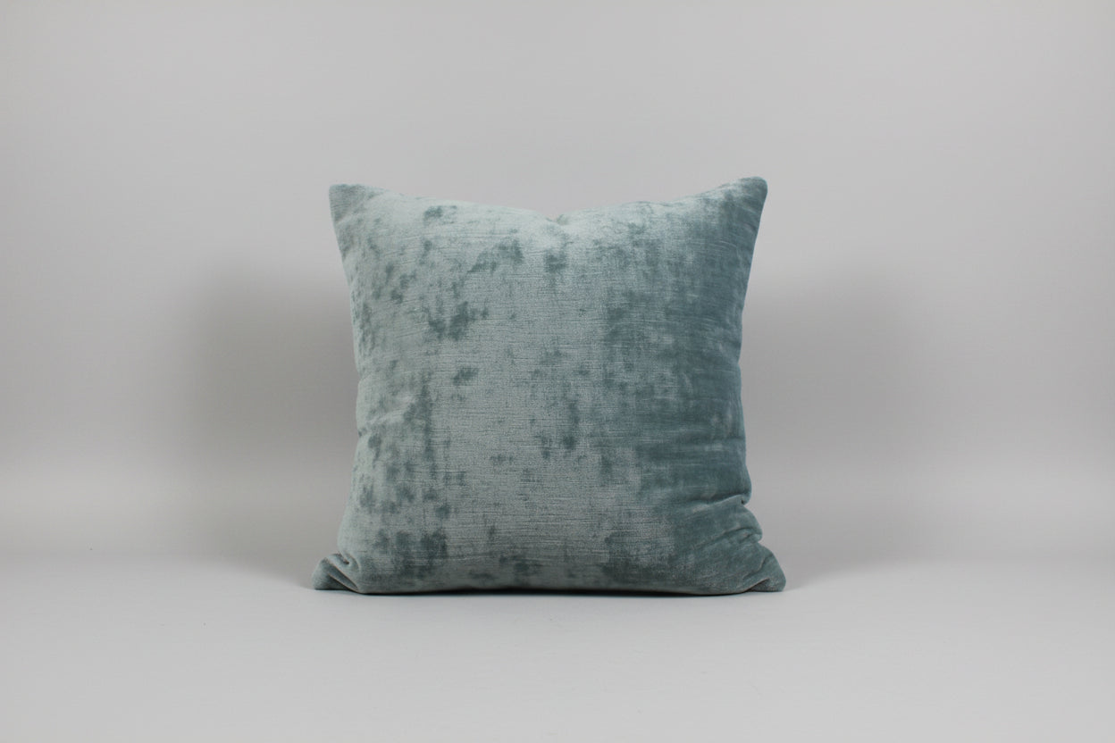Robins Egg Velvet Pillow